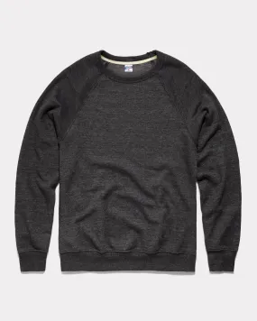 Black Essential Unisex Crewneck