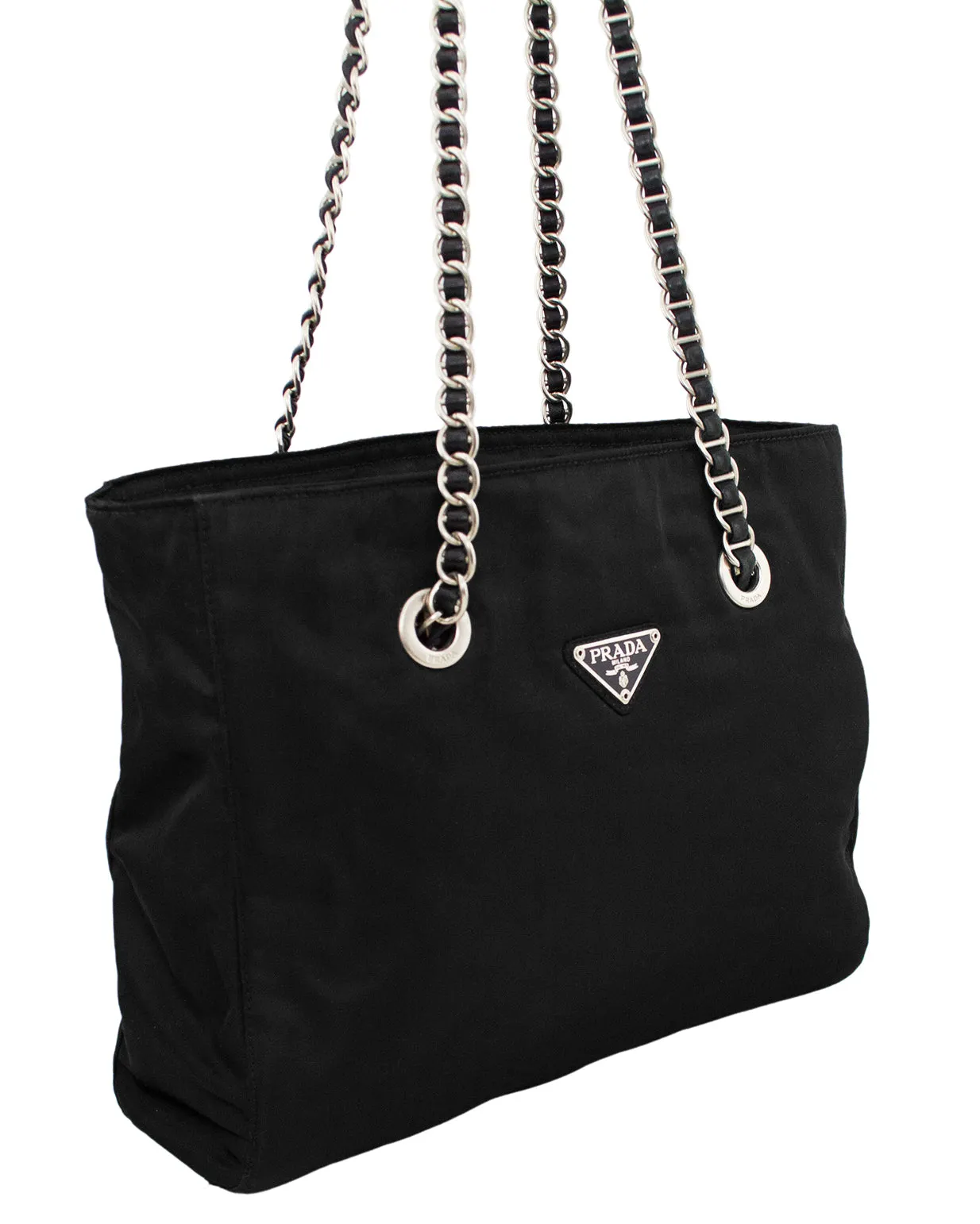 Black Nylon Tote