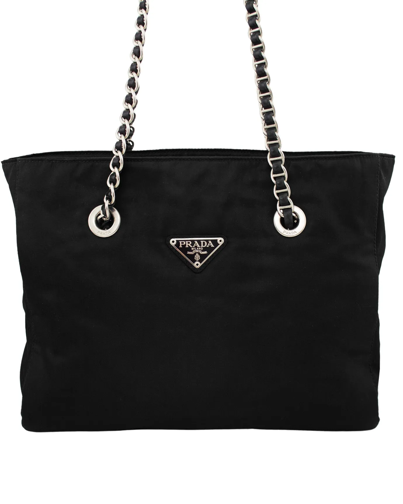 Black Nylon Tote