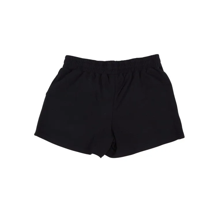 Black Pull-On Shorts, Size L