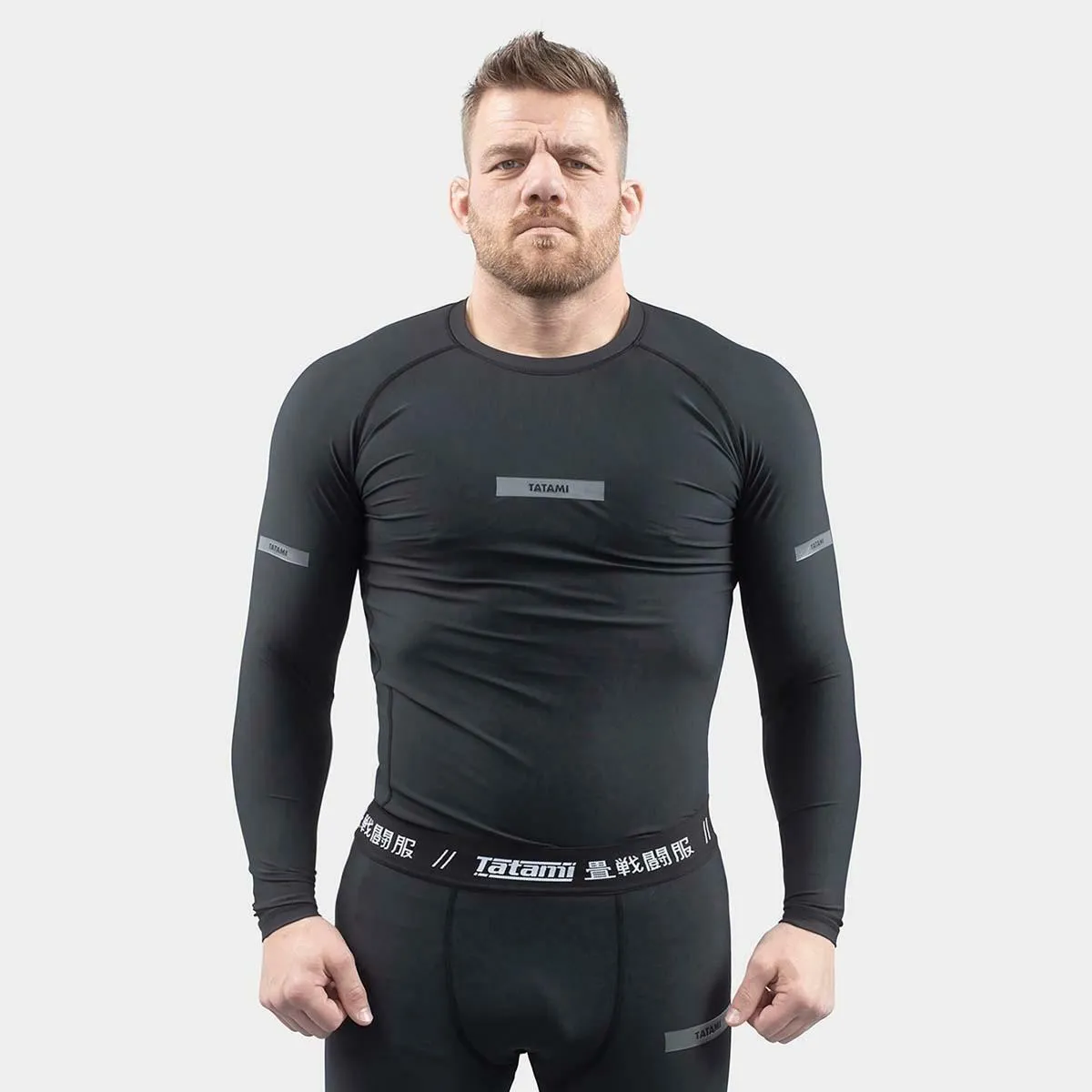 Black Tatami Noir Long Sleeve Rash Guard