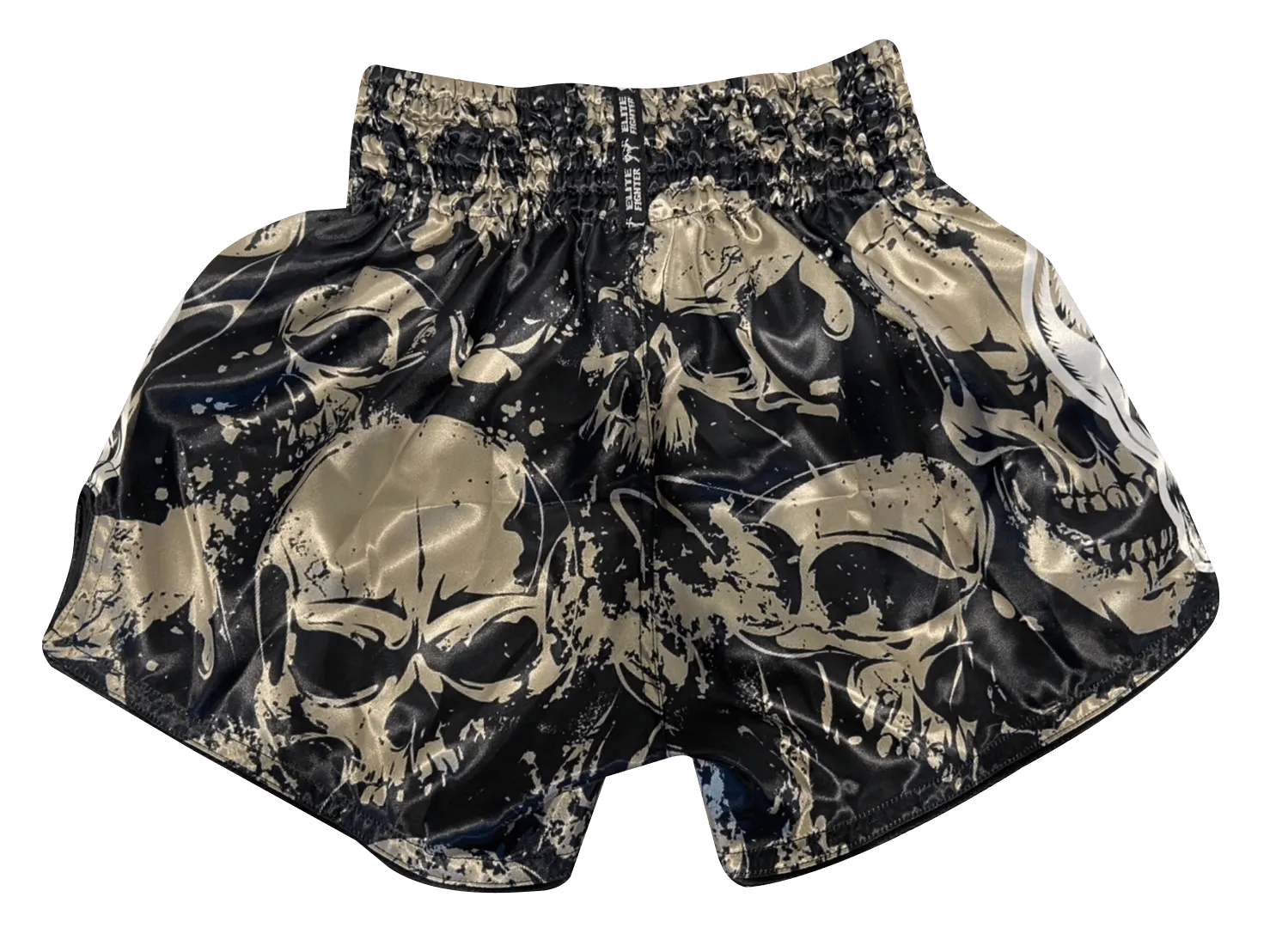 Blegend Boxing Shorts Skull Brown