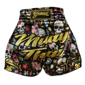 Blegend Boxing Shorts Skull  Smiles