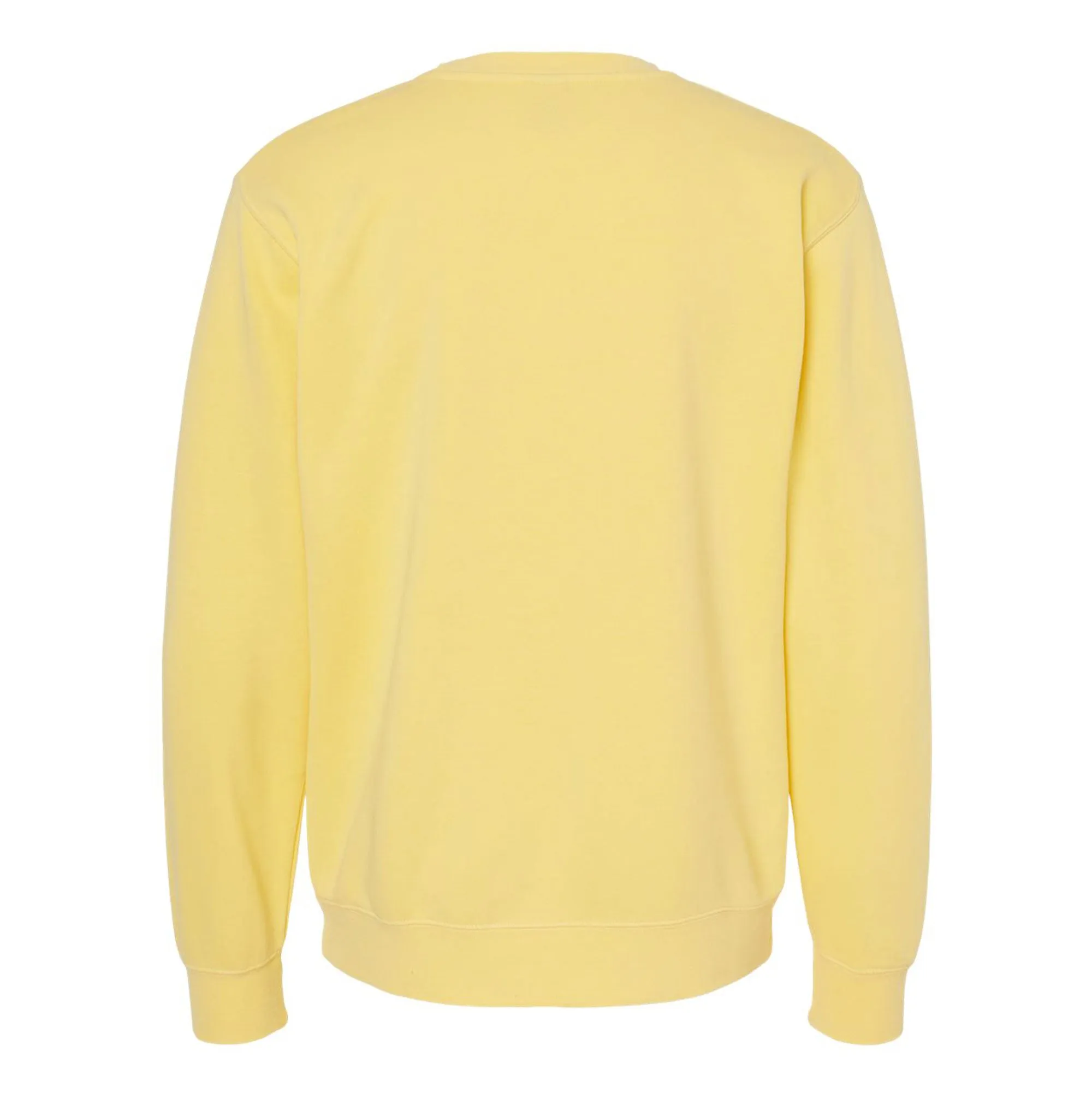 Block M Midweight Pigment-Dyed Crewneck - Pigment Yellow