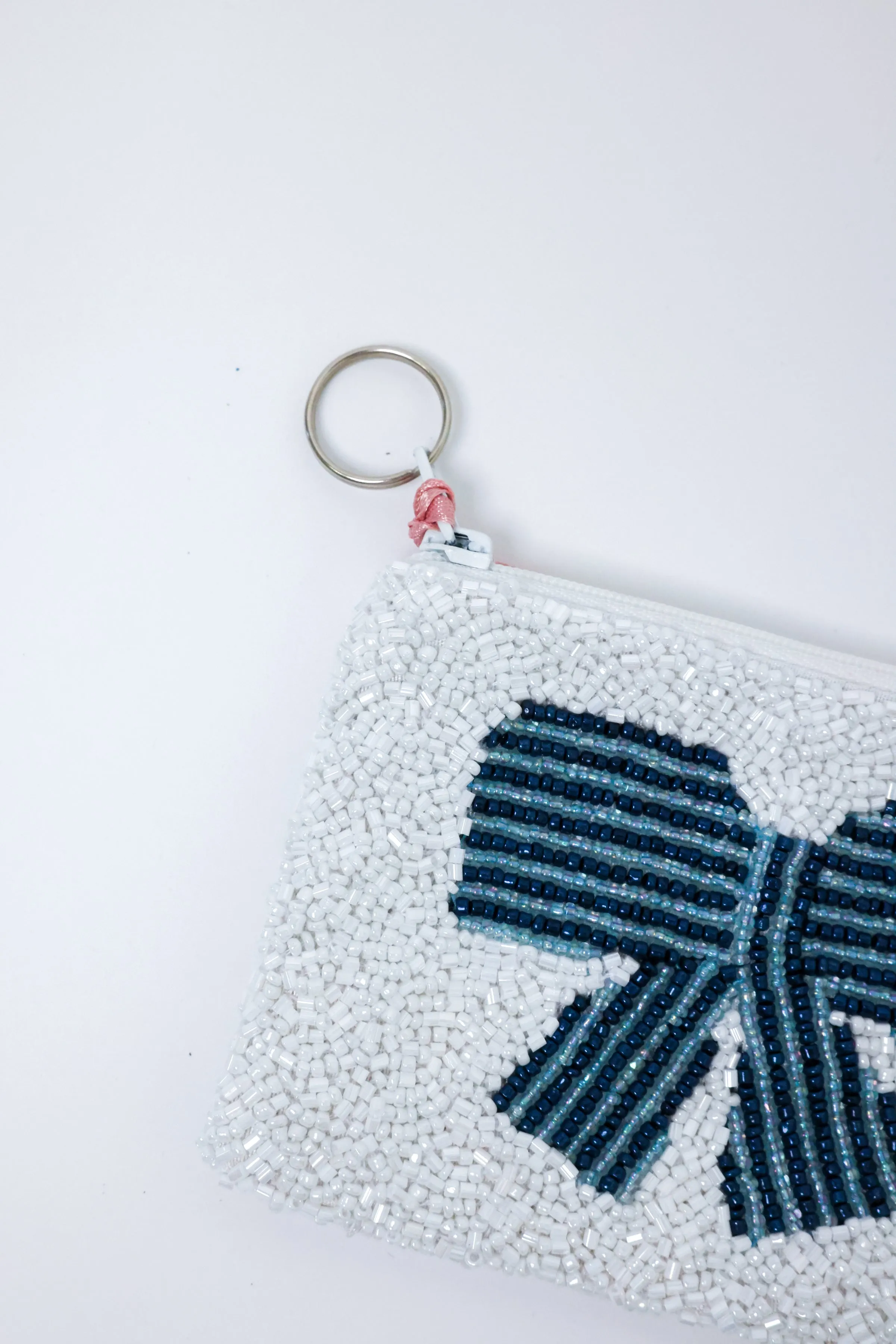 Bow Beaded Coin Purse