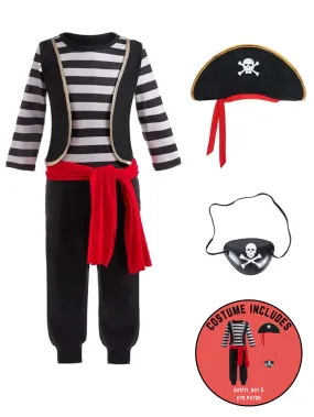 Boys Halloween Adventure Pirate Costume