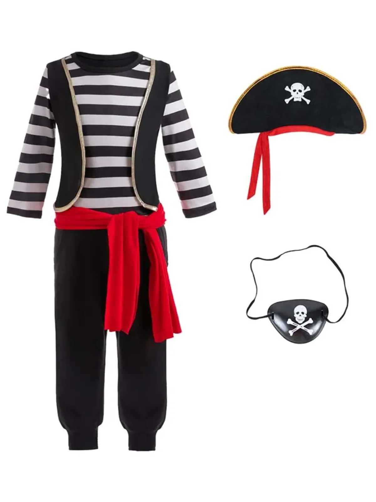 Boys Halloween Adventure Pirate Costume