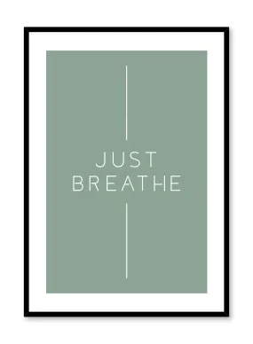 Breathe in Green, Poster