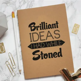 Brilliant Ideas Kraft Notebook