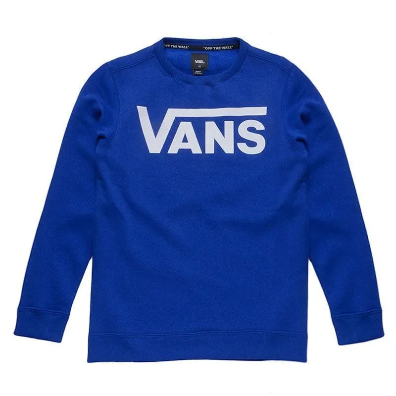 Buzo Vans Classic Crew Niño Azul