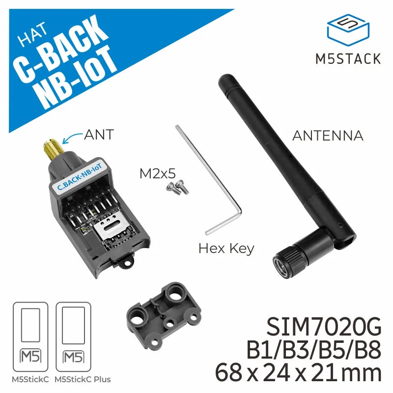 C-Back NB-loT Global version (SIM7020G)