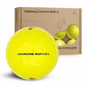 Callaway Chrome Soft X - Geel