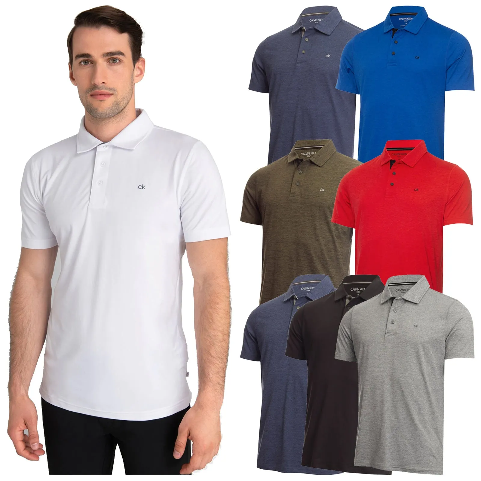 Calvin Klein Mens Newport Polo Shirt