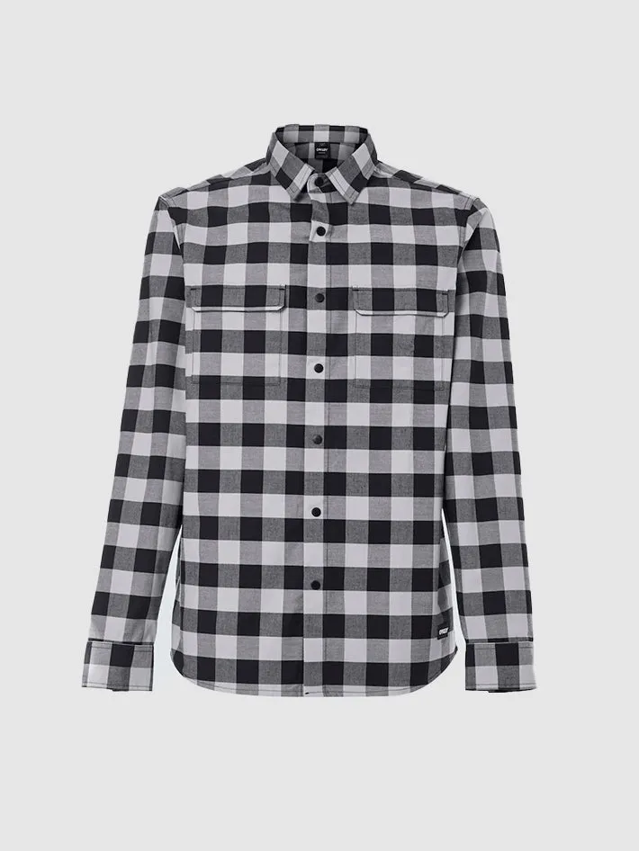 CAMISA M/L OAKLEY CHECKERED RIDGE LONG SLEEVE