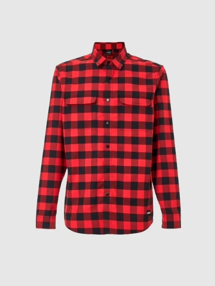 CAMISA M/L OAKLEY CHECKERED RIDGE LONG SLEEVE