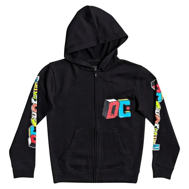 Campera Dc Jumble Up Niño Negro