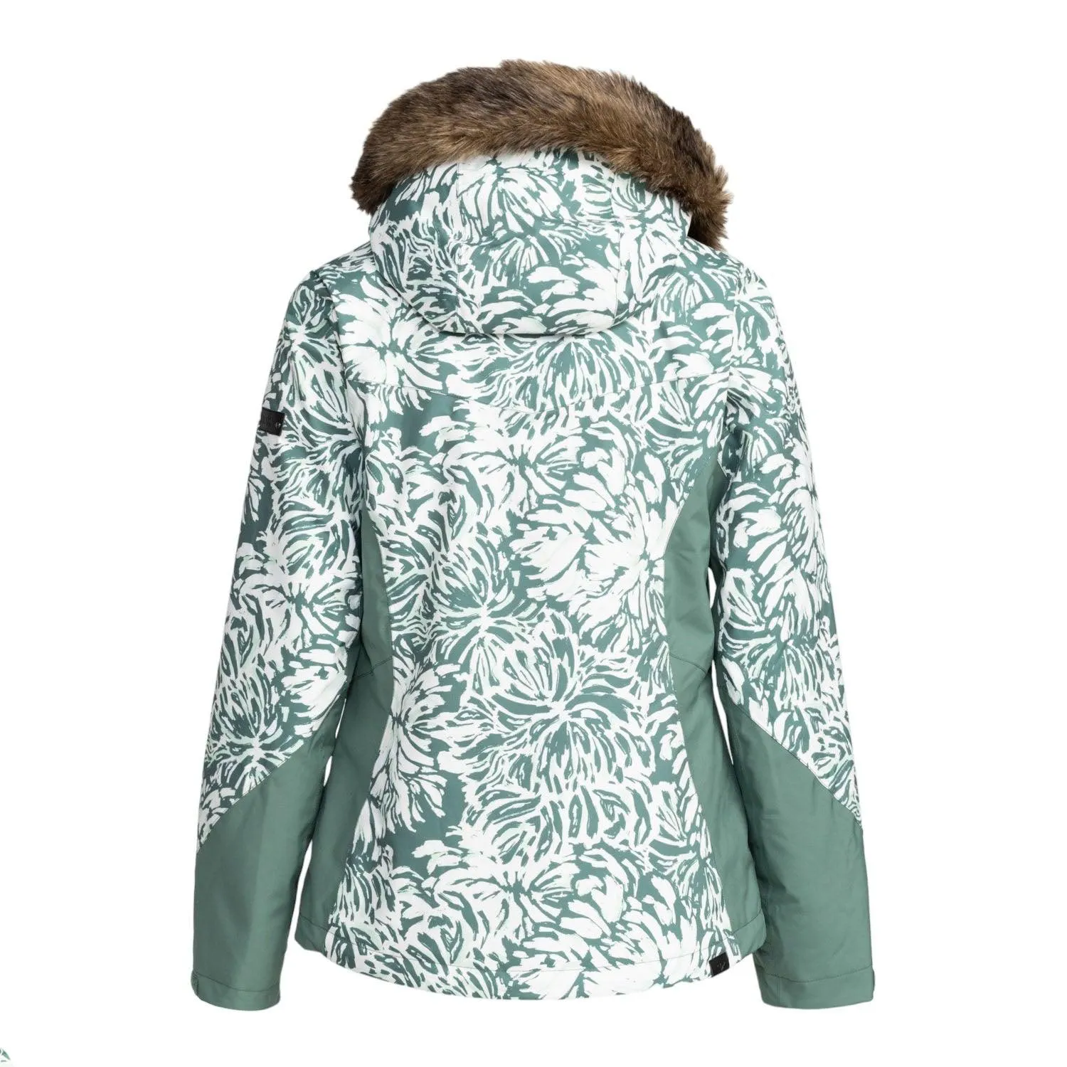 Campera Roxy Snow Jet Ski Premium Verde