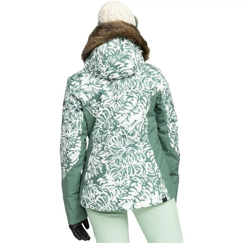 Campera Roxy Snow Jet Ski Premium Verde