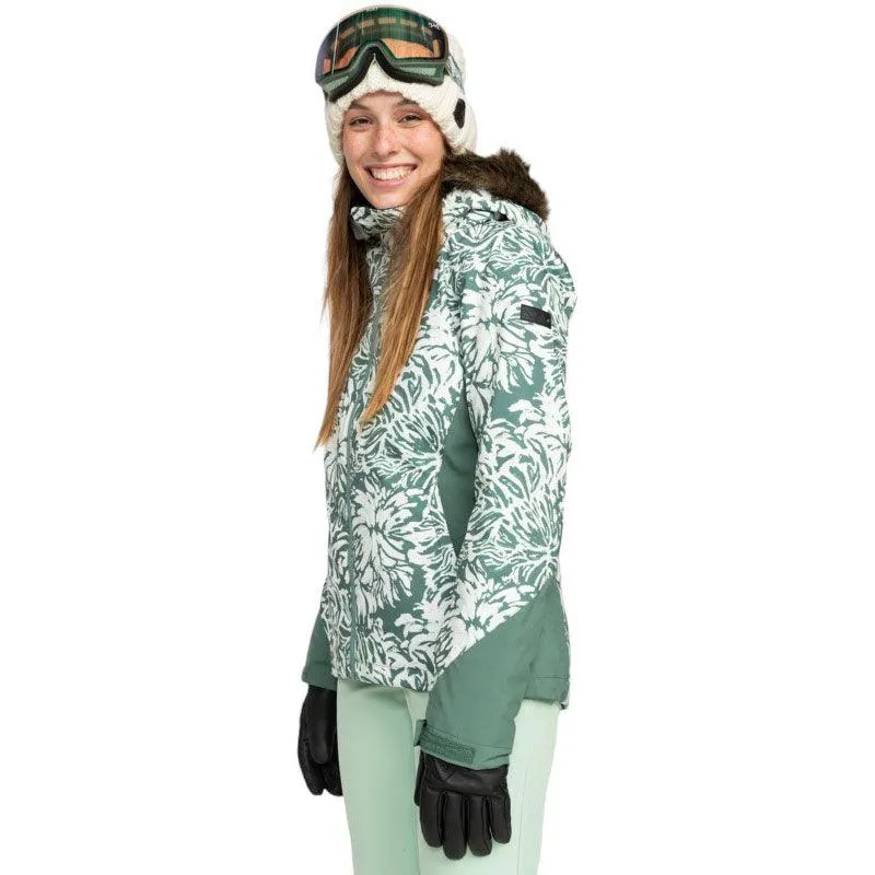 Campera Roxy Snow Jet Ski Premium Verde