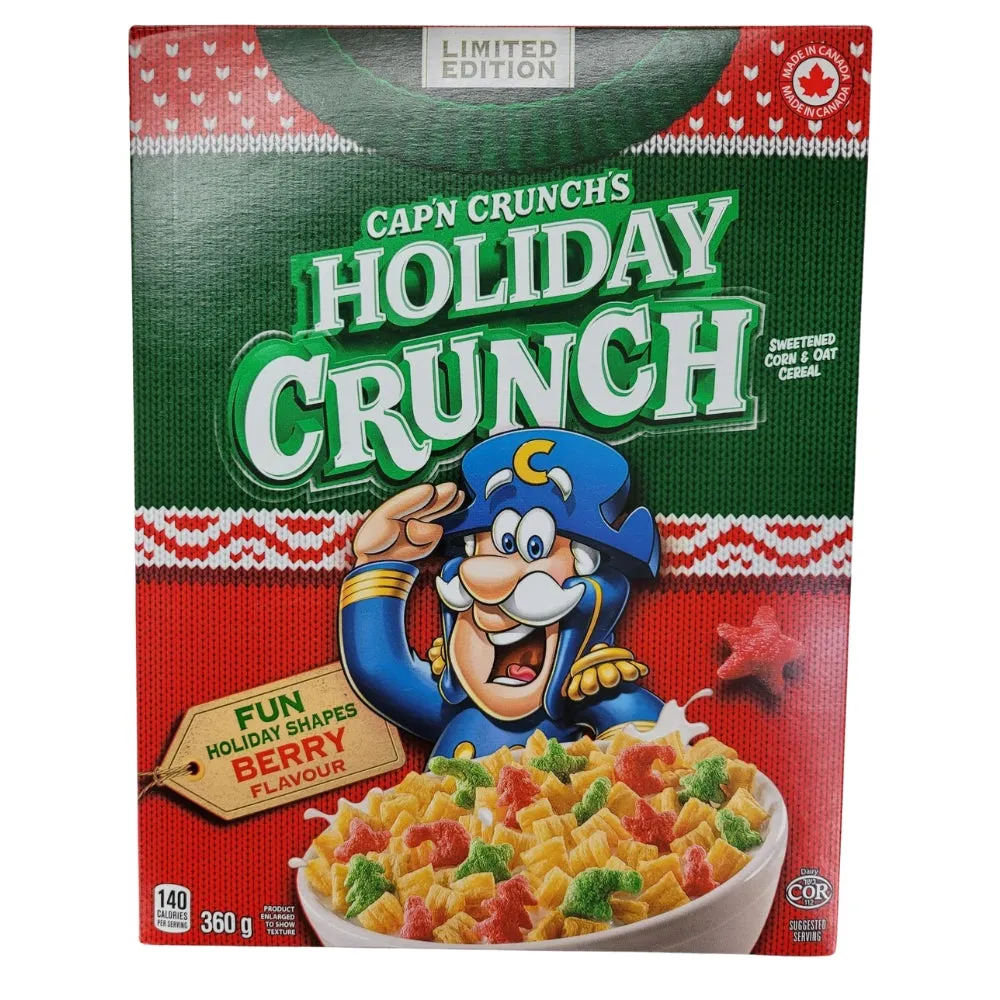 Cap'n Crunch - Capitaine Crounche assortiment de  céréales