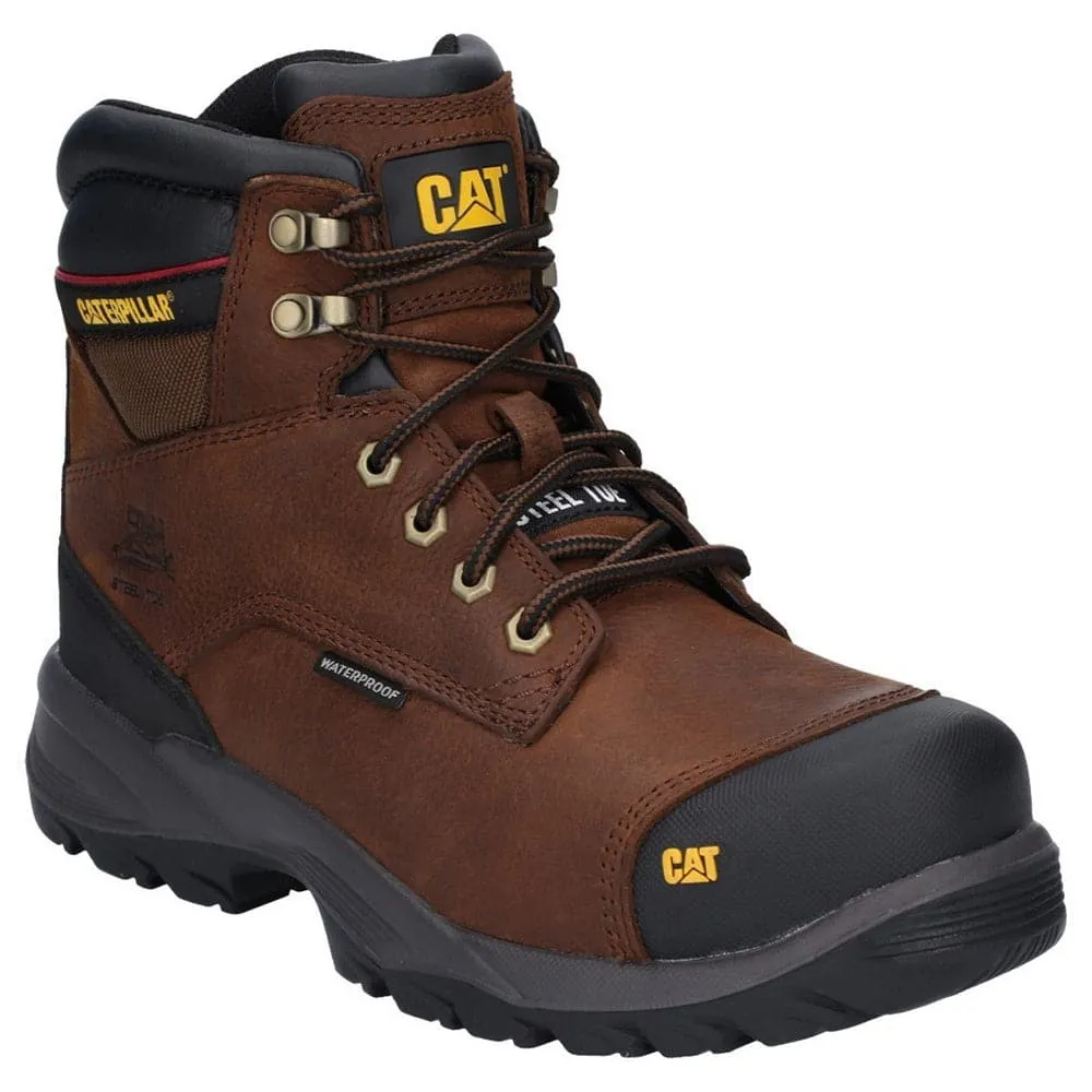 Caterpillar CAT Spiro Lace Up Waterproof Safety Work Boot