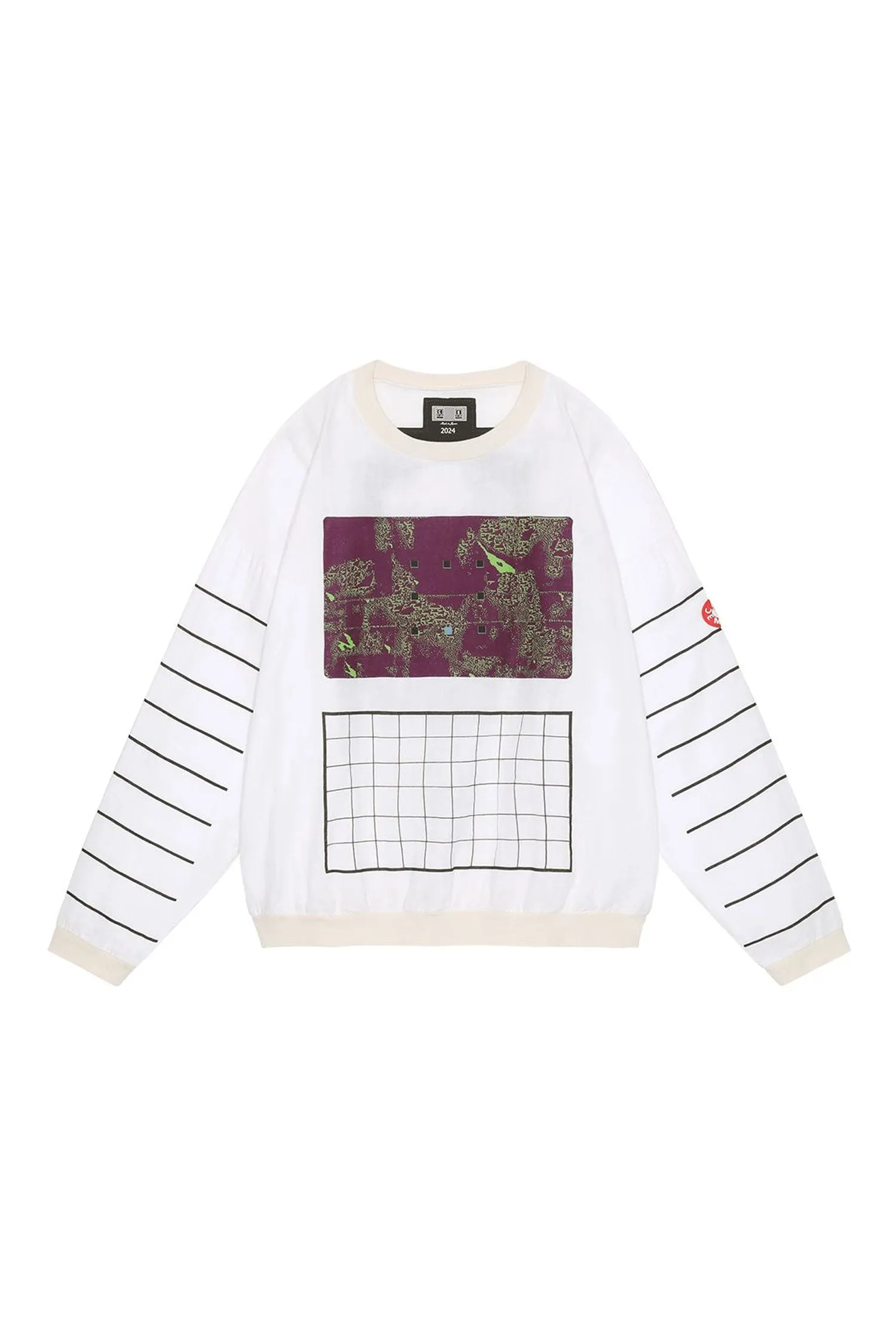 CAV EMPT - xPE>?B:X GAUZE CREW NECK