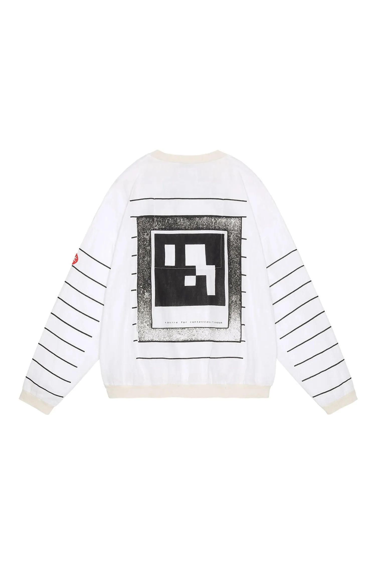 CAV EMPT - xPE>?B:X GAUZE CREW NECK