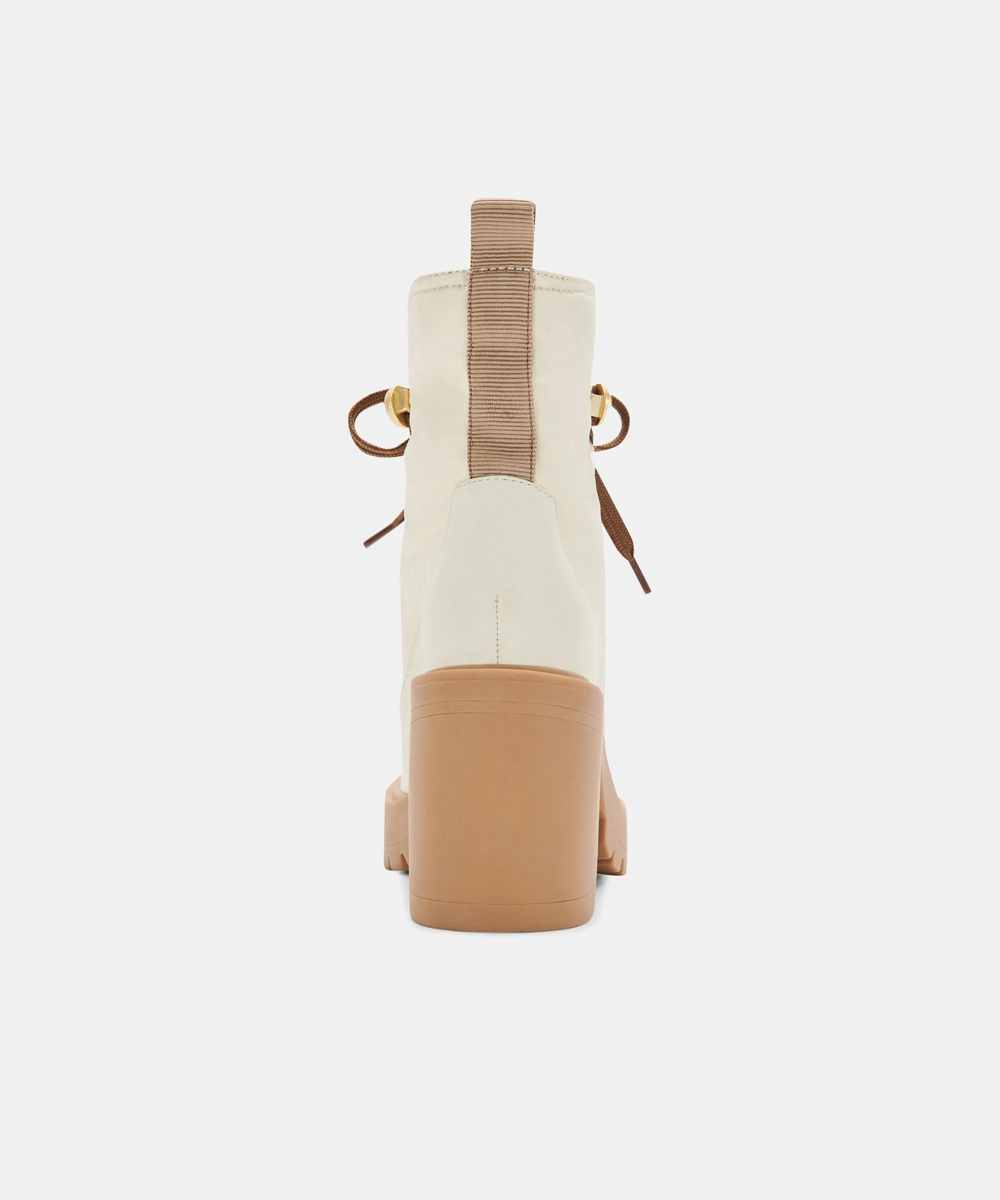 CELIDA BOOTS OFF WHITE NYLON - re:vita