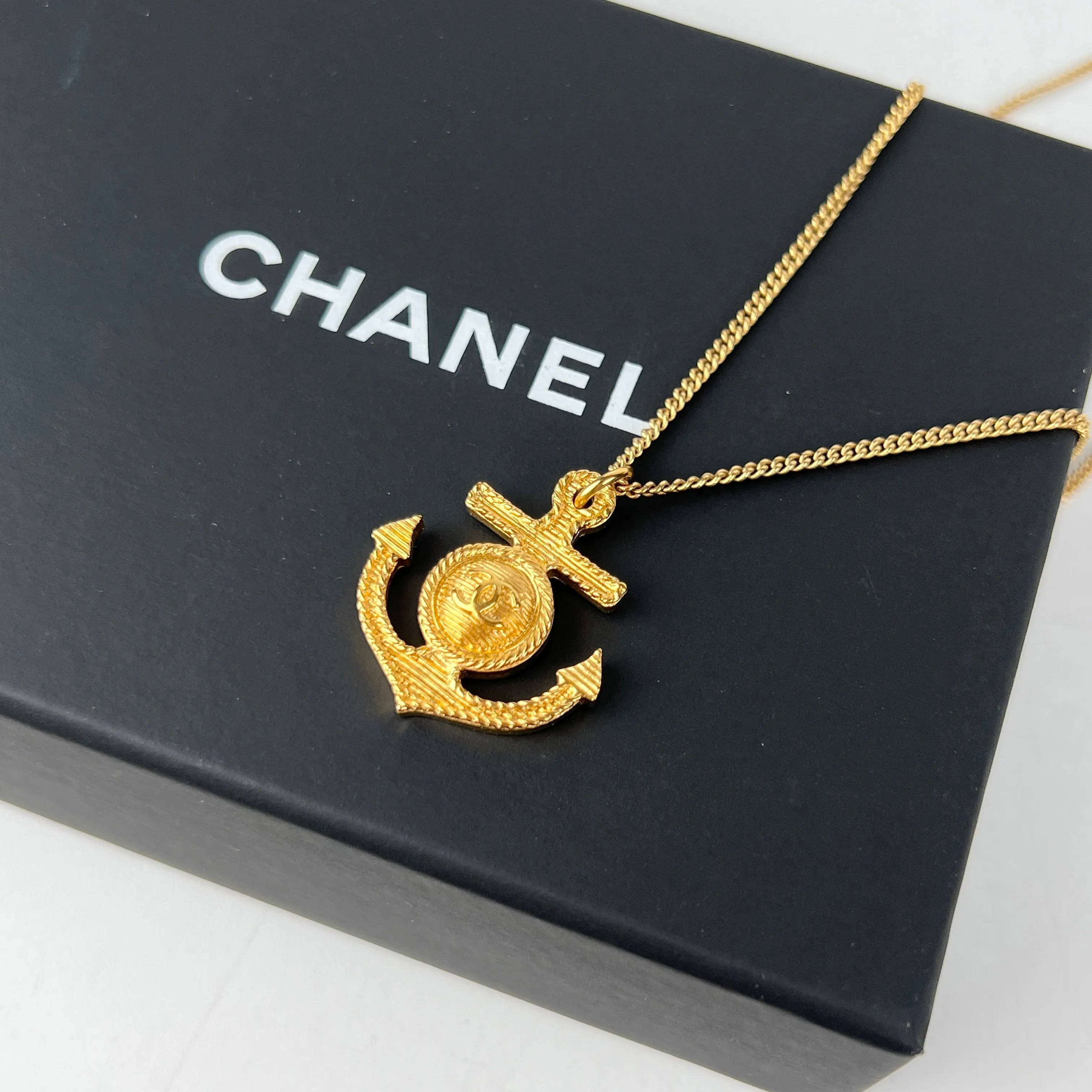 Chanel Anchor Necklace Costume Jewellery