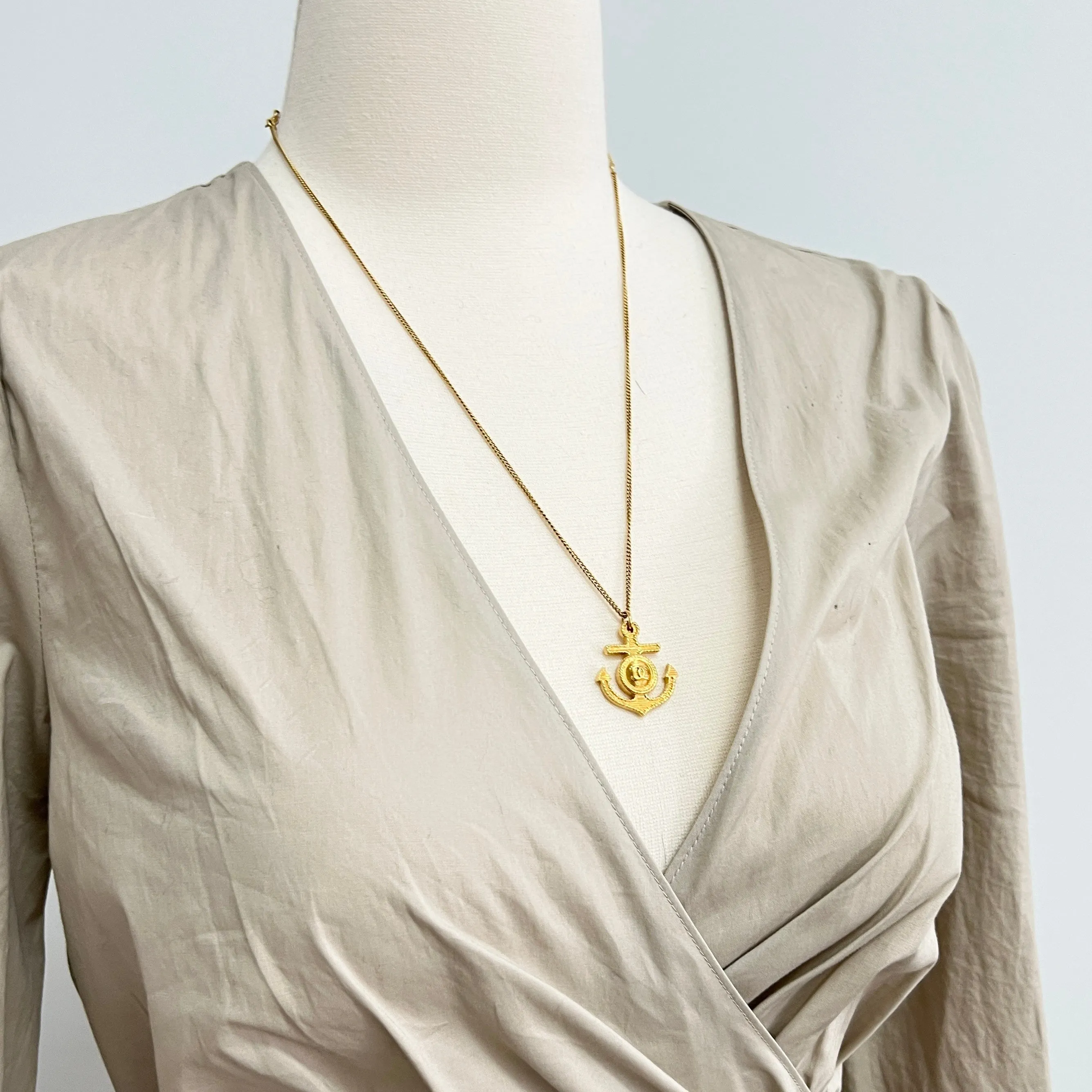 Chanel Anchor Necklace Costume Jewellery