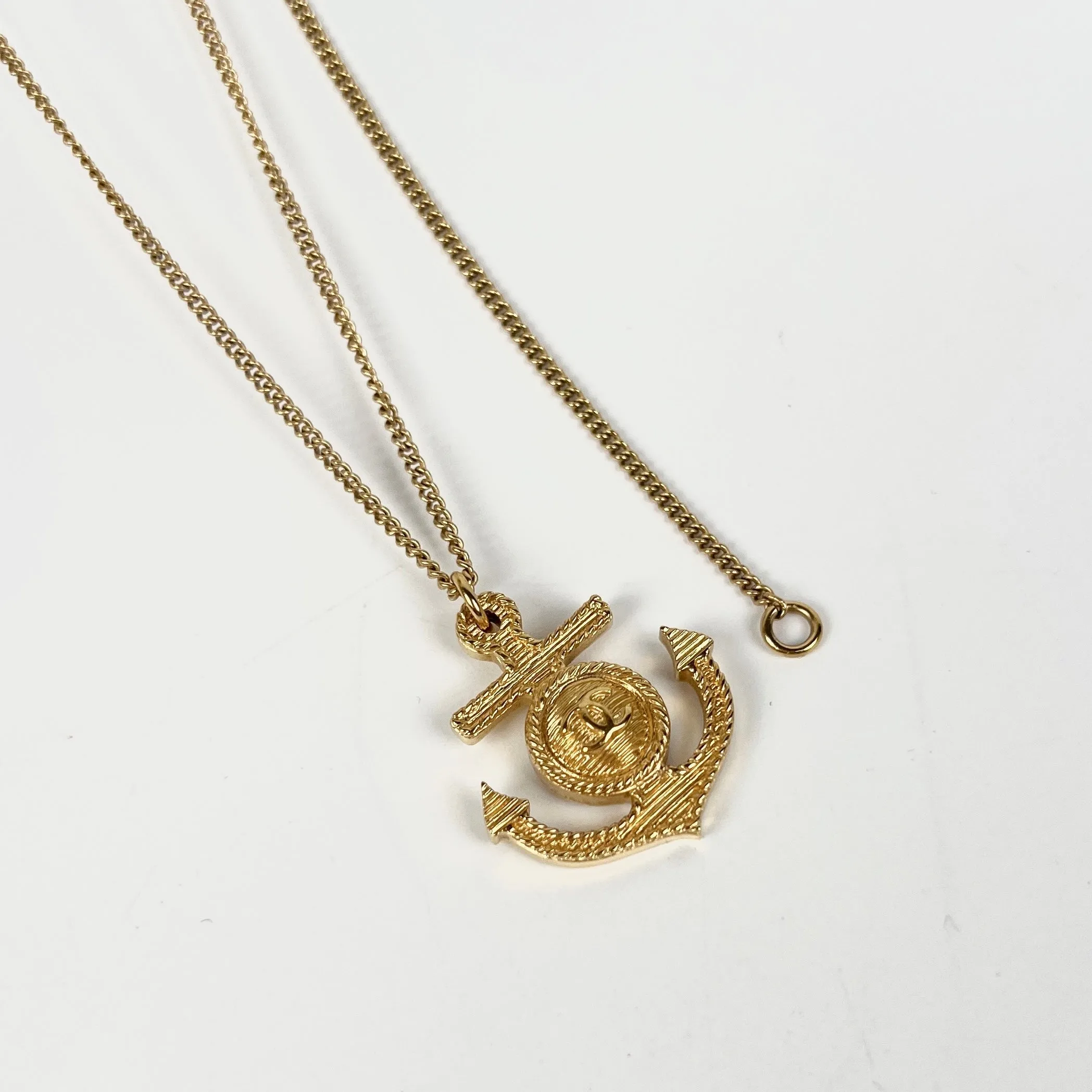 Chanel Anchor Necklace Costume Jewellery