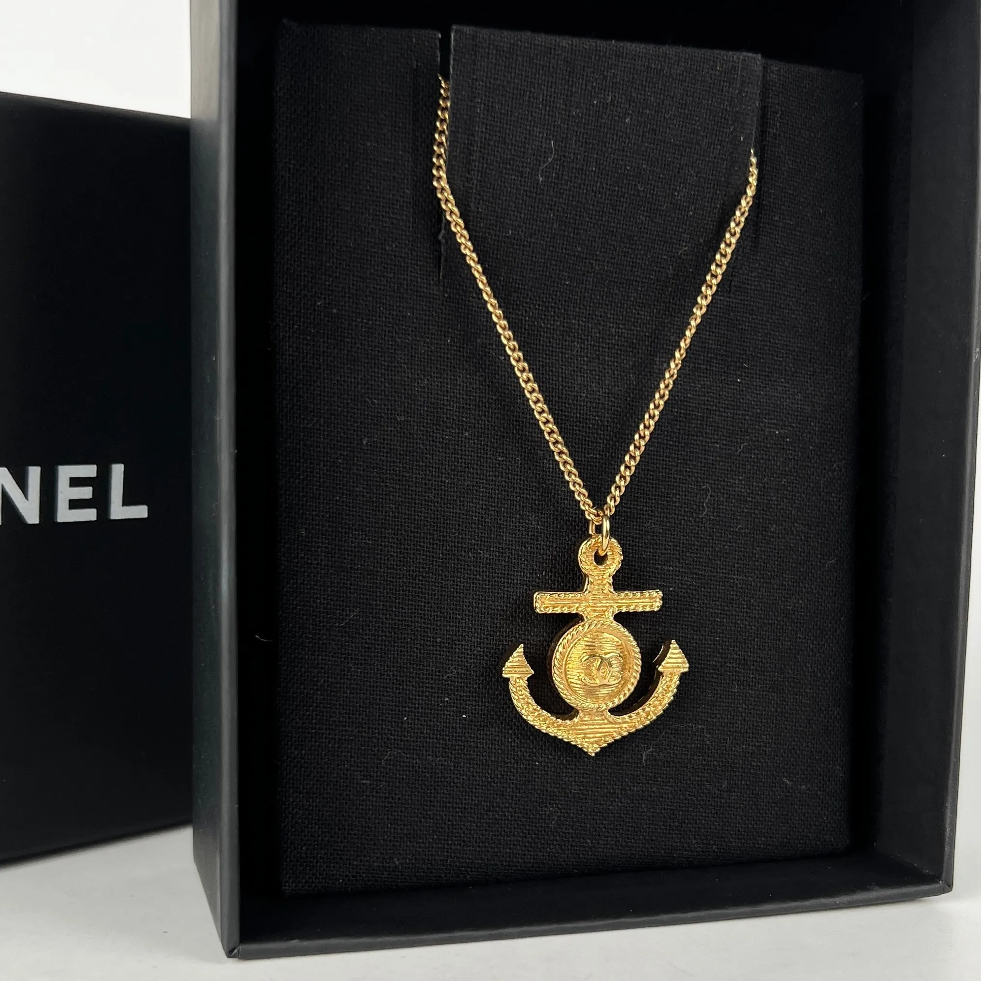 Chanel Anchor Necklace Costume Jewellery