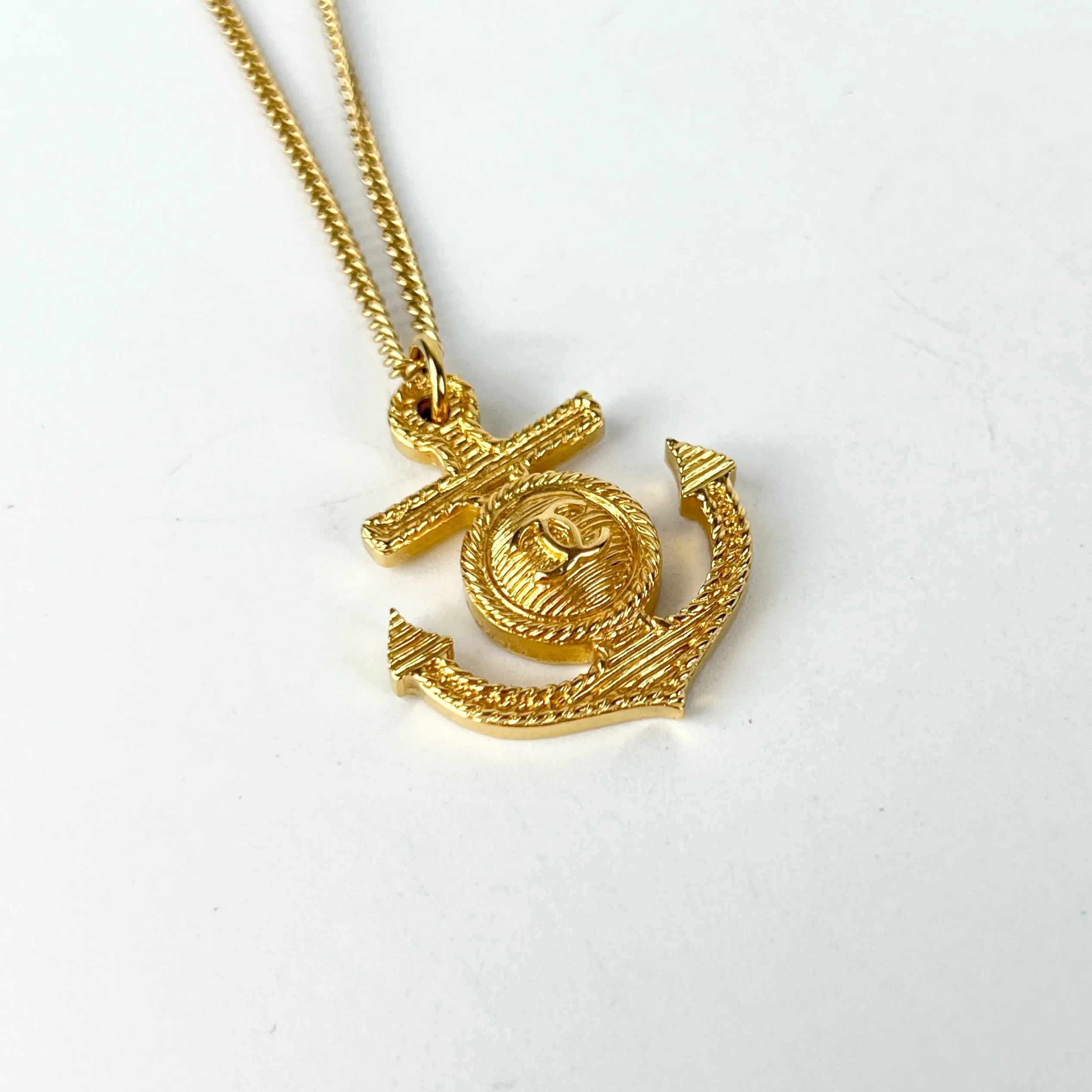 Chanel Anchor Necklace Costume Jewellery