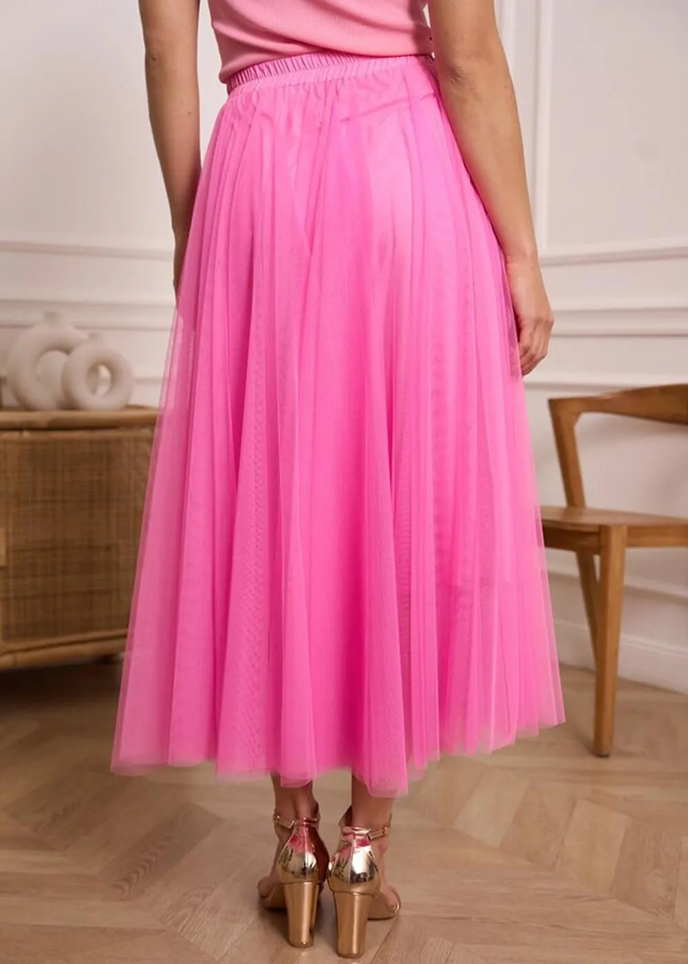 Choklate Paris Amore Tulle Skirt Candy Pink