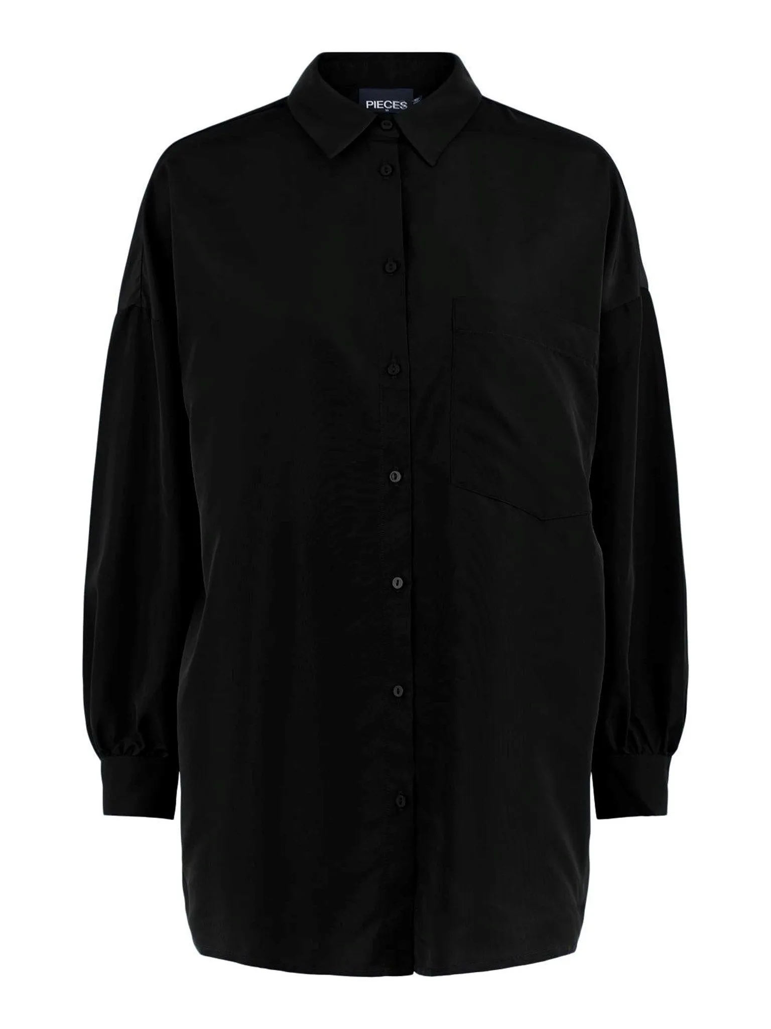 Chrilina Oversized Shirt - Sort