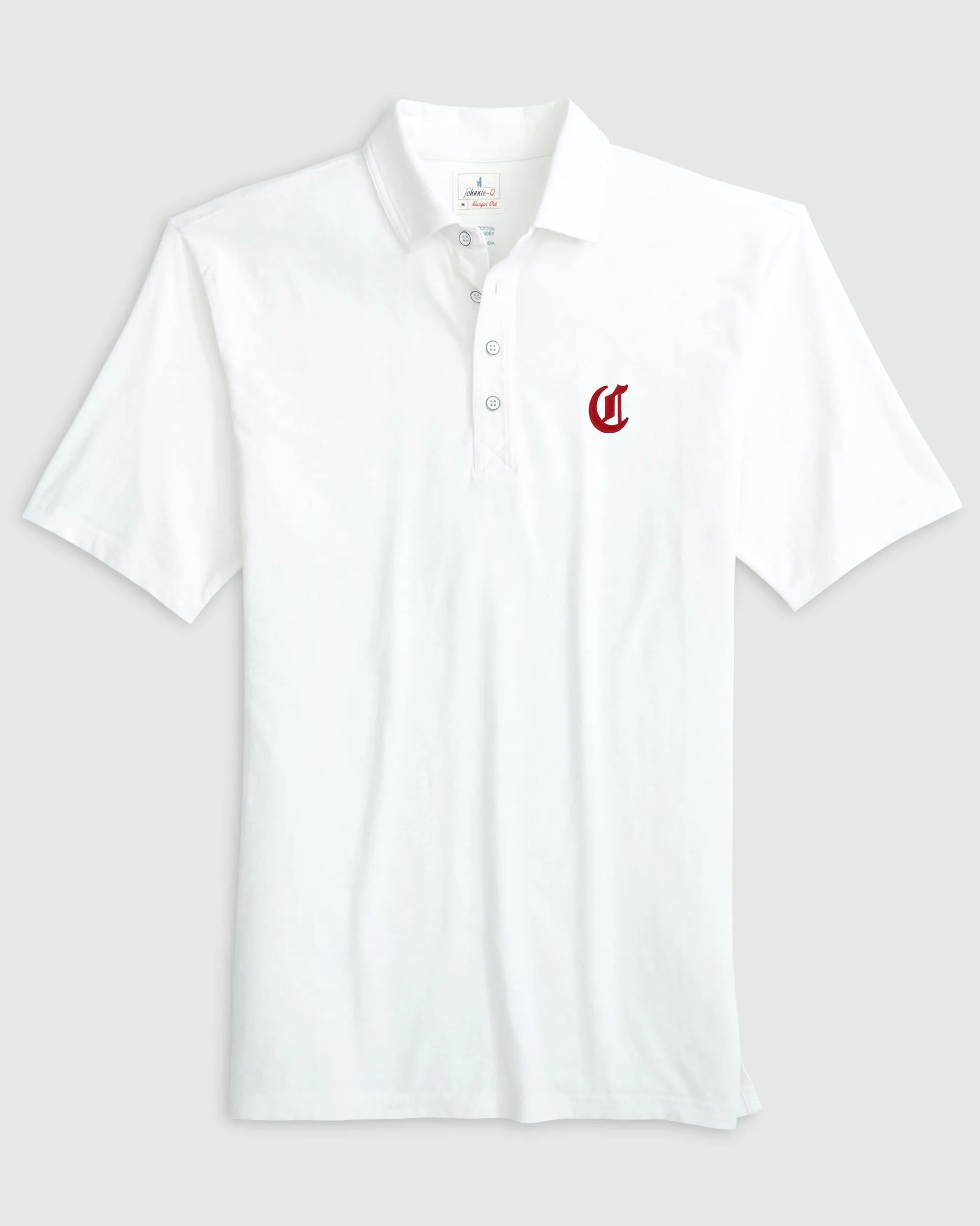 Cincinnati Reds Coastal Wash Original Polo - Cooperstown Logo