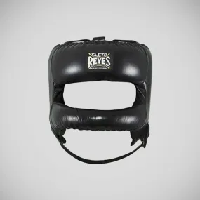 Cleto Reyes Headgear With Nylon Rounded Bar Black