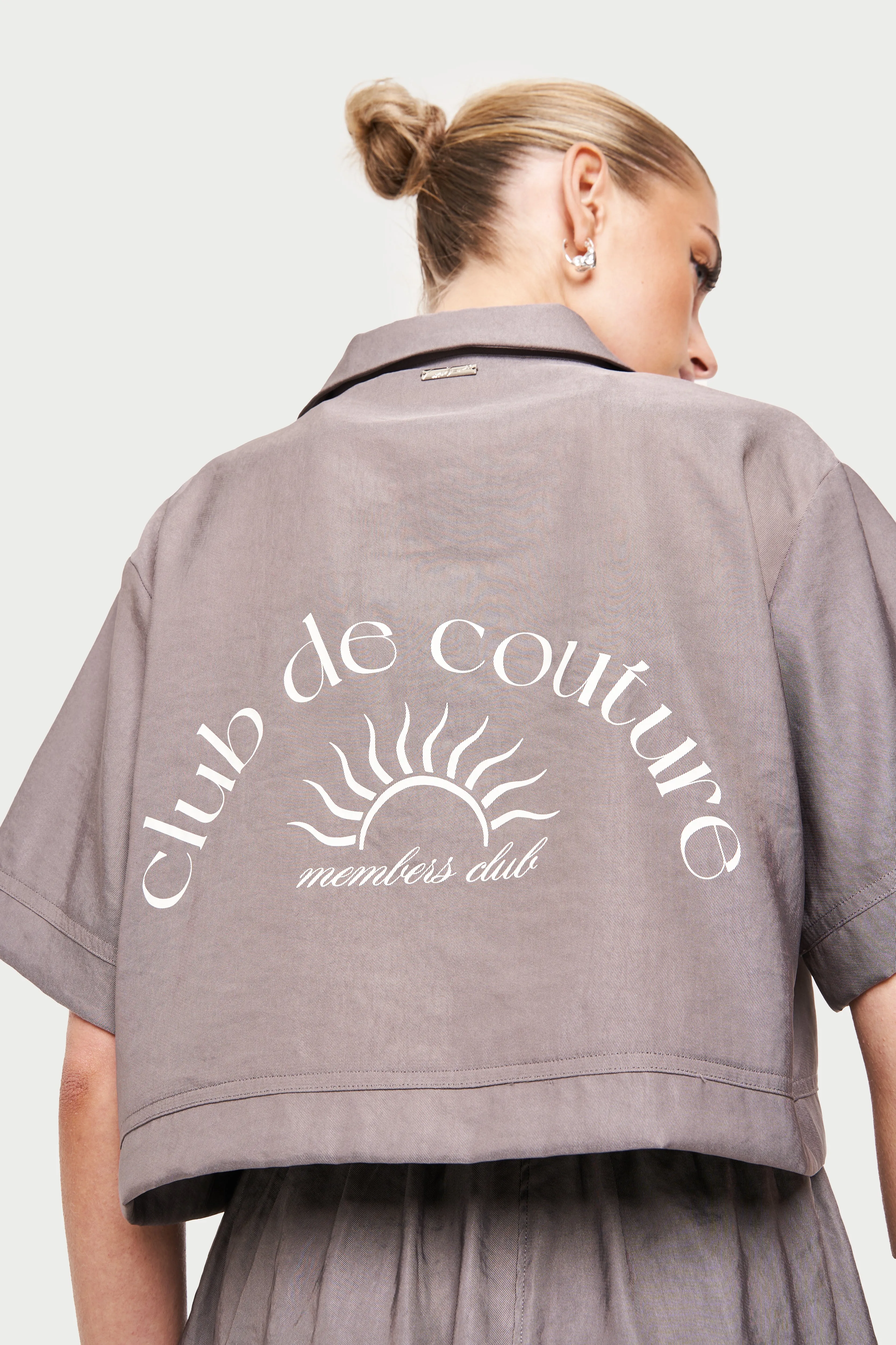 CLUB DE COUTURE RESORT SHIRT - MINK