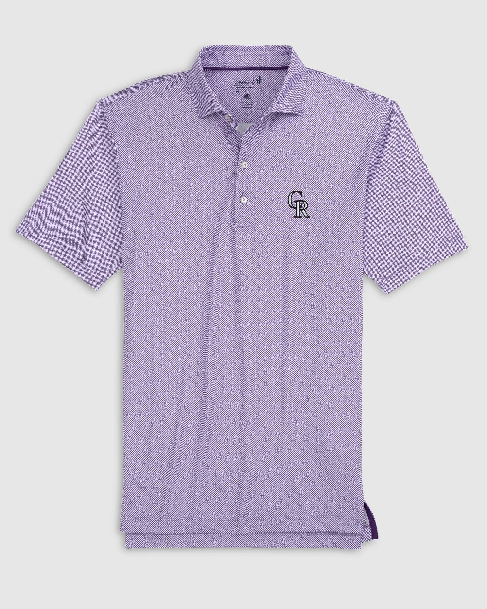 Colorado Rockies Hinson Printed Jersey Performance Polo