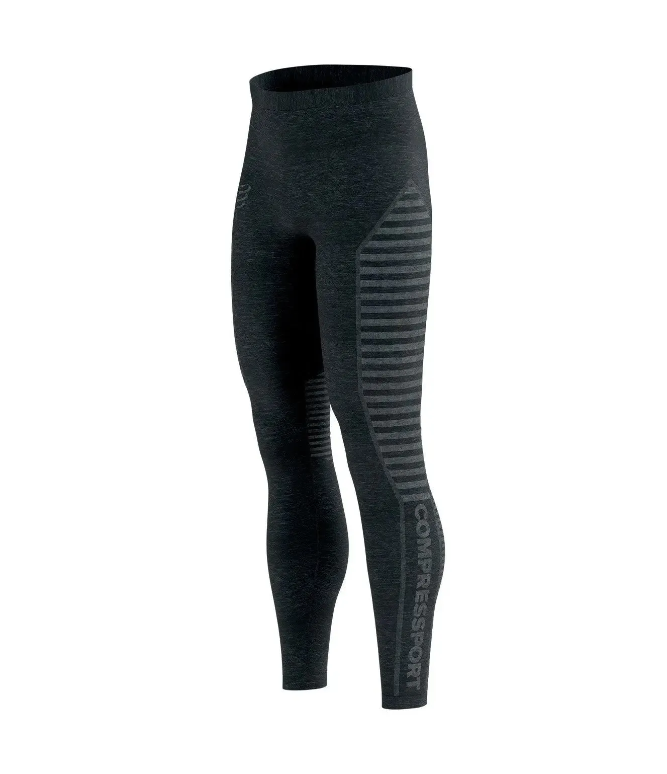 Compressport | Winter Run Tight | Heren | Black