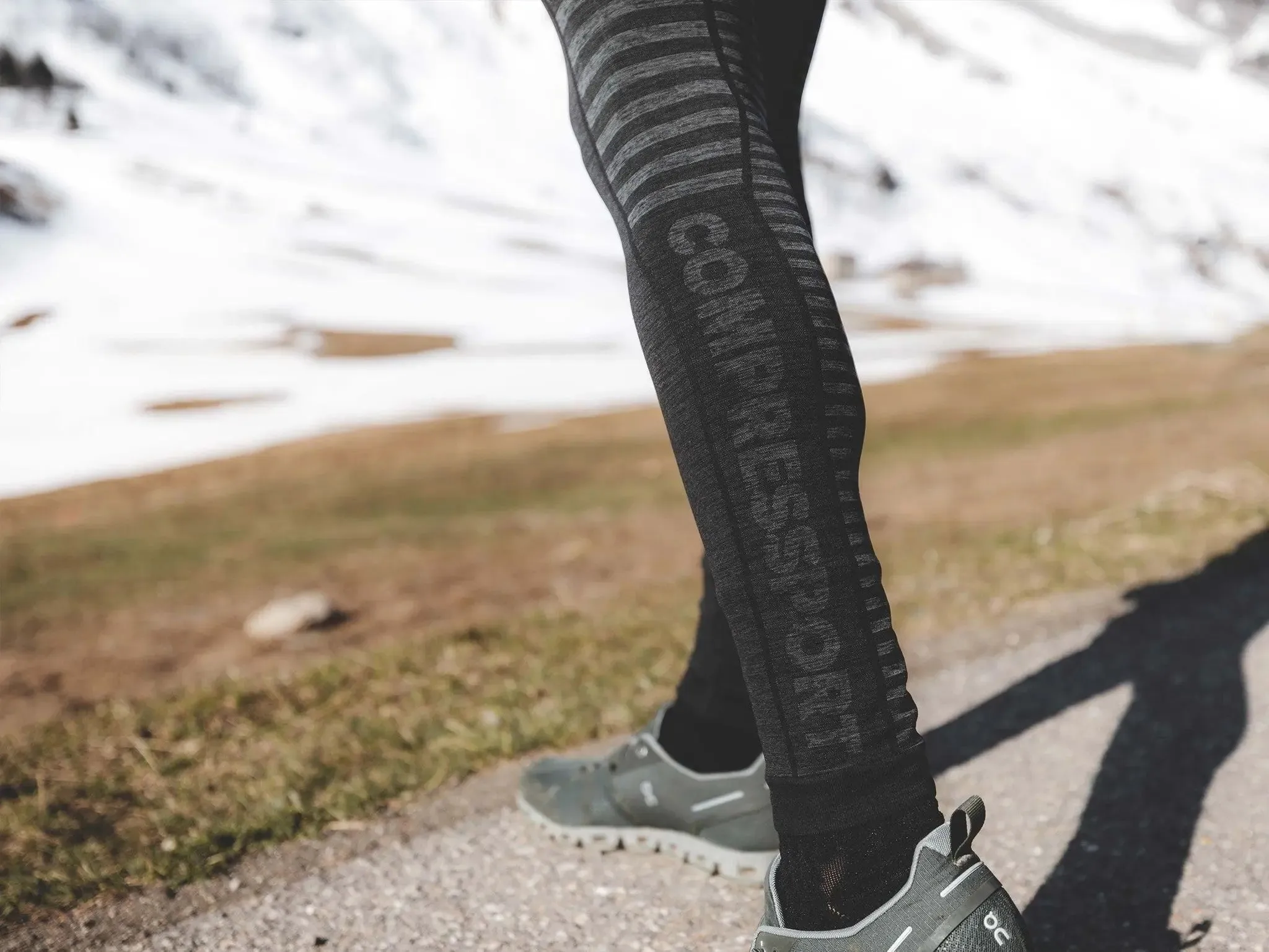 Compressport | Winter Run Tight | Heren | Black