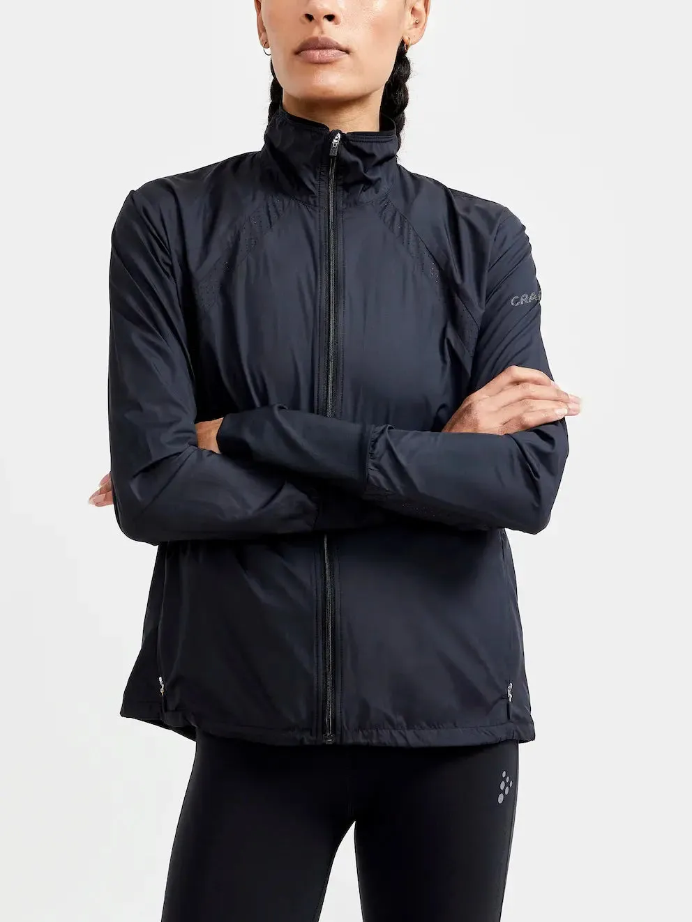 Craft | Adv Essence | Wind Jacket | Dames | Black