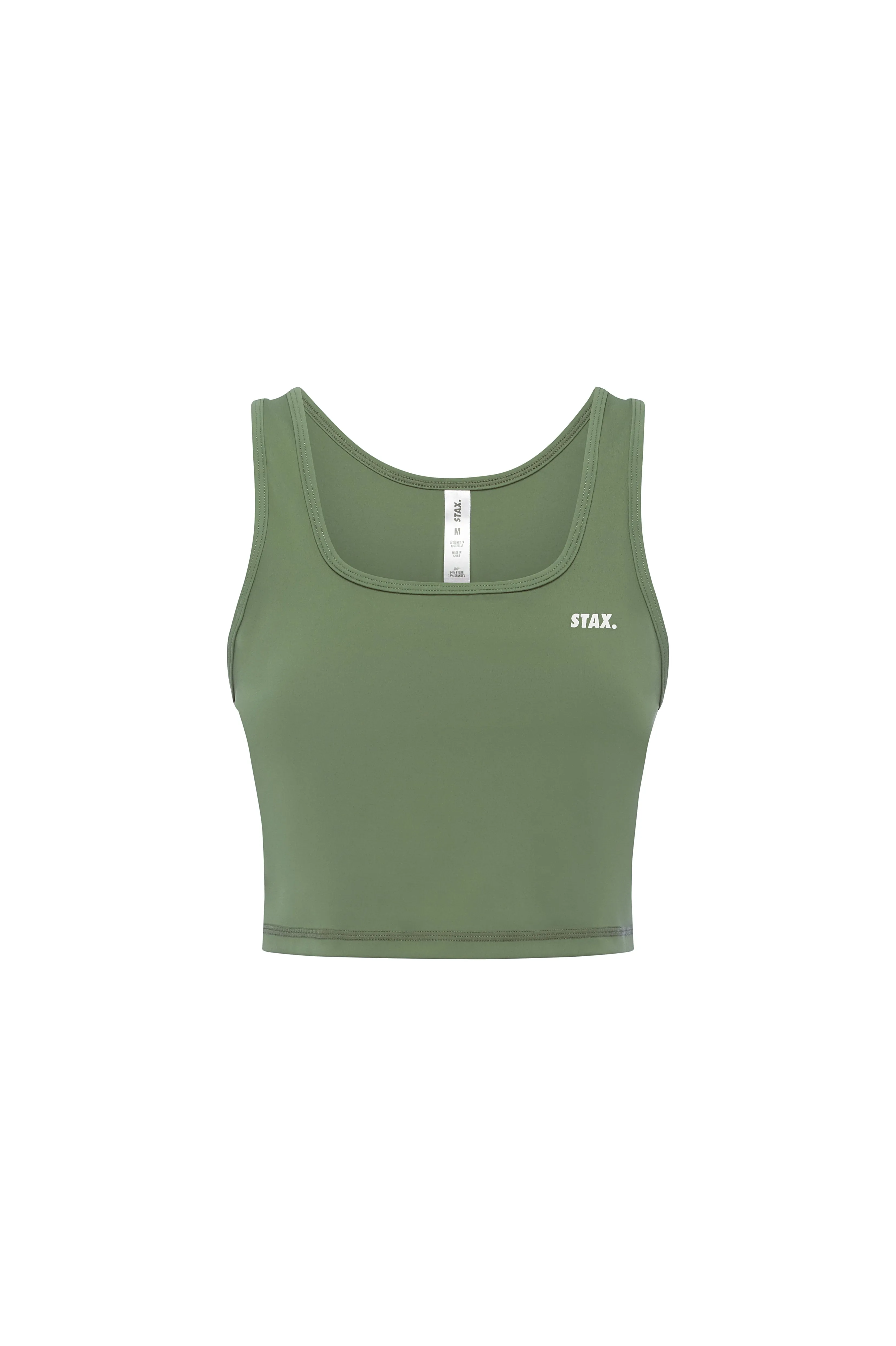 Cropped Tank NANDEX ™ - Khaki