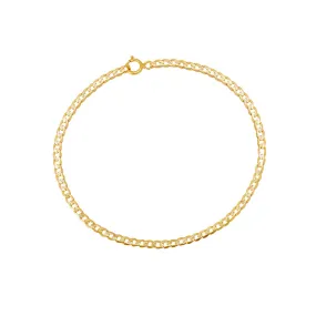 Cubano Chain Bracelet | Solid 14k Gold