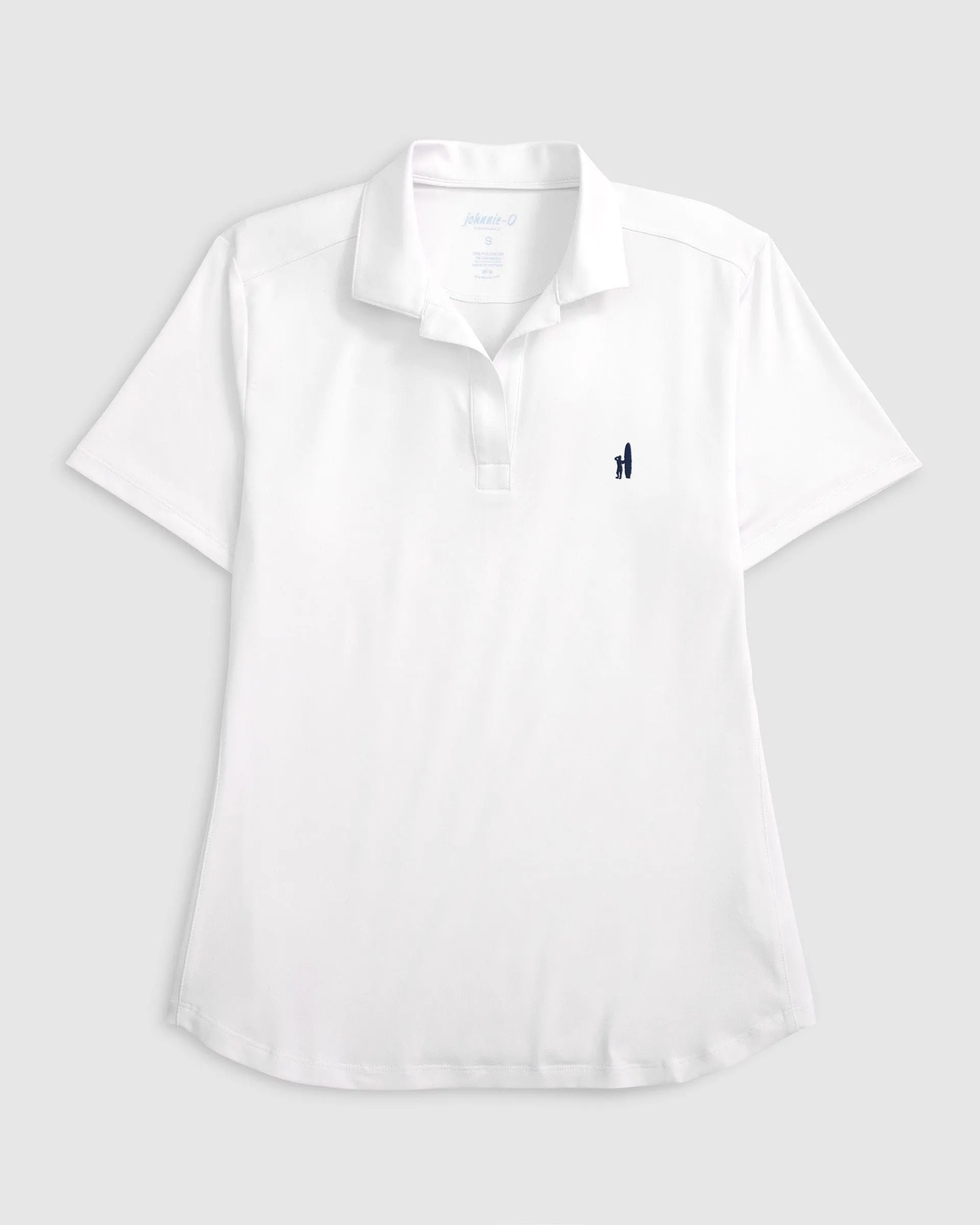 Custom Surfer Logo Sadie Performance Jersey Polo