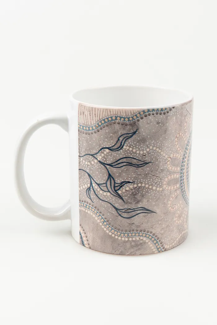 Danba-ng (Alive-Green, Fresh, Strong) Ceramic Coffee Mug