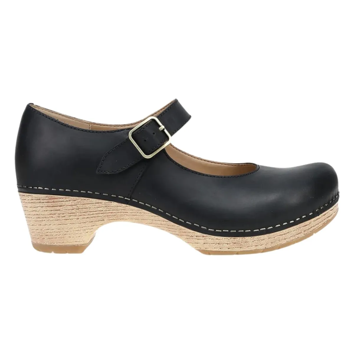 Dansko Women's Lilah Black Oiled Pull Up