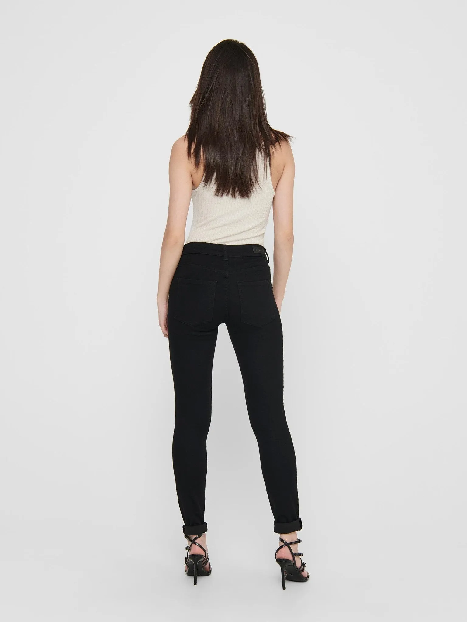 De Originale Performance Jeans - Sort (mid waist)