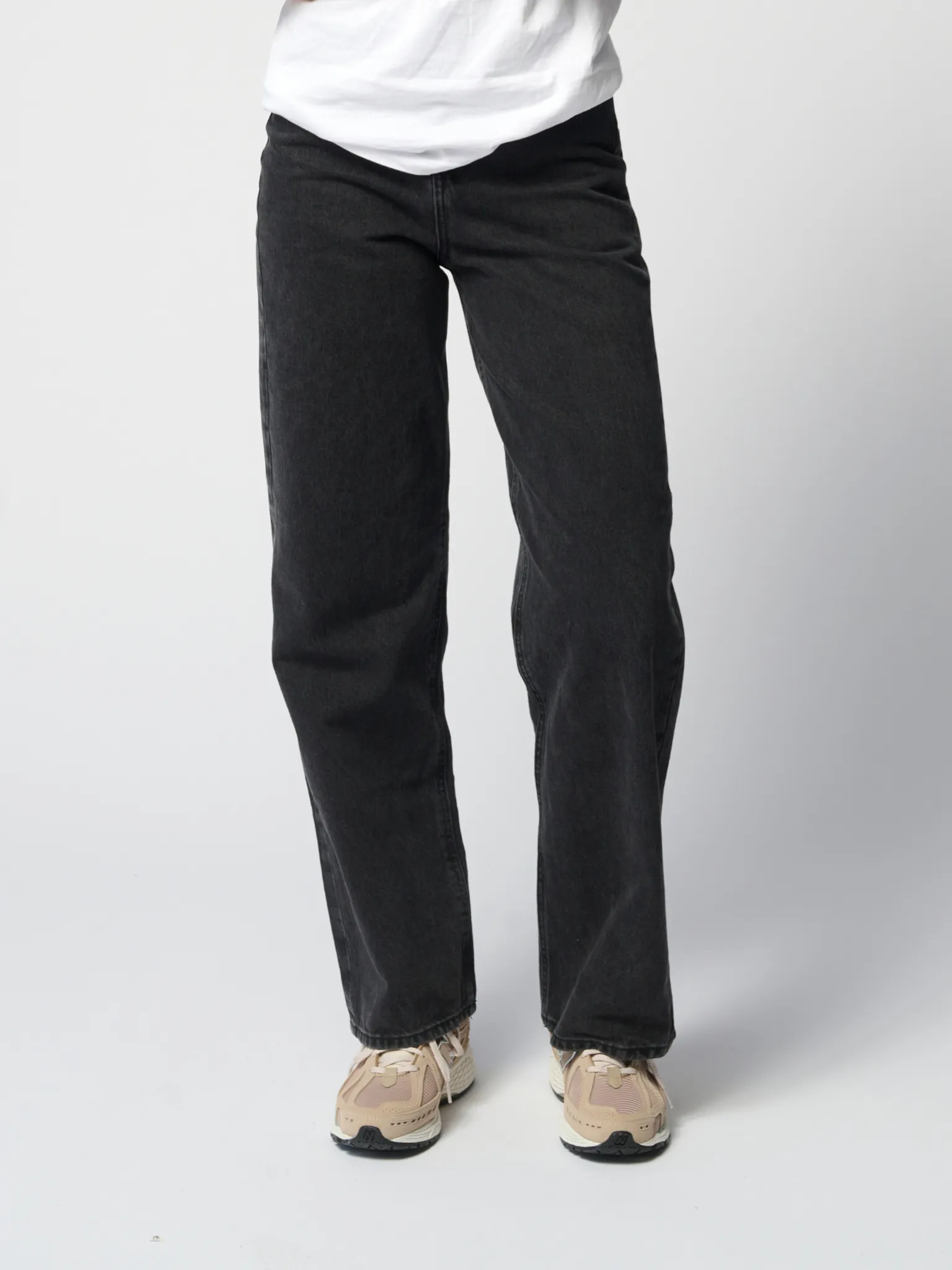 De Originale Performance Loose Jeans - Washed Black Denim