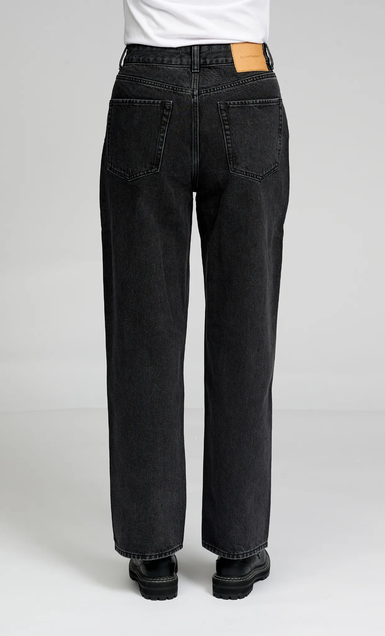 De Originale Performance Loose Jeans - Washed Black Denim